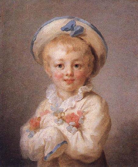 Jean-Honore Fragonard A Boy as Pierrot oil painting picture